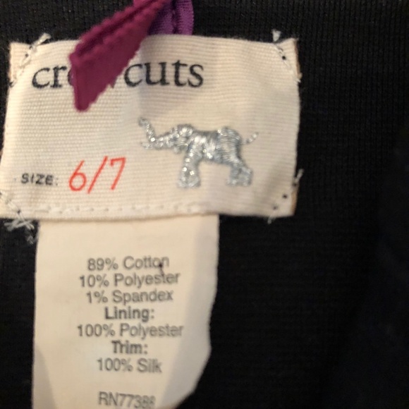 Crewcuts blazer 🖤 size 6/7 - Picture 3 of 4